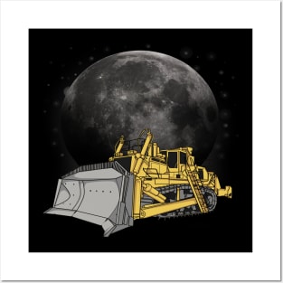 Dozer In Space Posters and Art